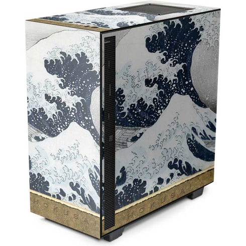 Hokusai The Great Wave off Kanagawa NZXT H510 Compact ATX Mid-Tower Case Skin