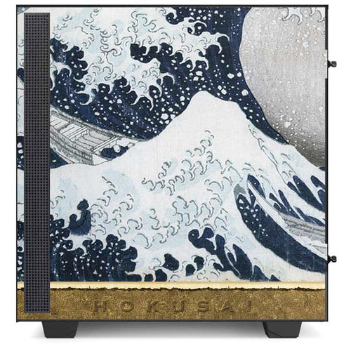 Hokusai The Great Wave off Kanagawa NZXT H510 Compact ATX Mid-Tower Case Skin