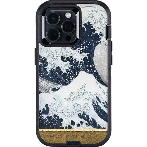 The Great Wave off Kanagawa by Hokusai Otterbox Defender iPhone Skin