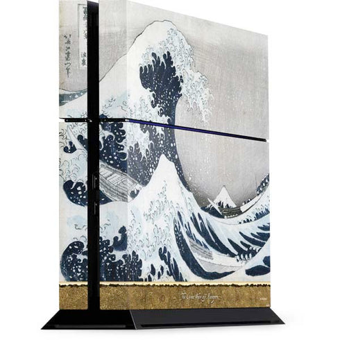 Hokusai The Great Wave off Kanagawa PS4 Console Skin