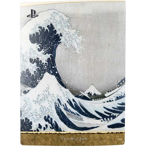 Hokusai The Great Wave off Kanagawa PS5 Console Skin