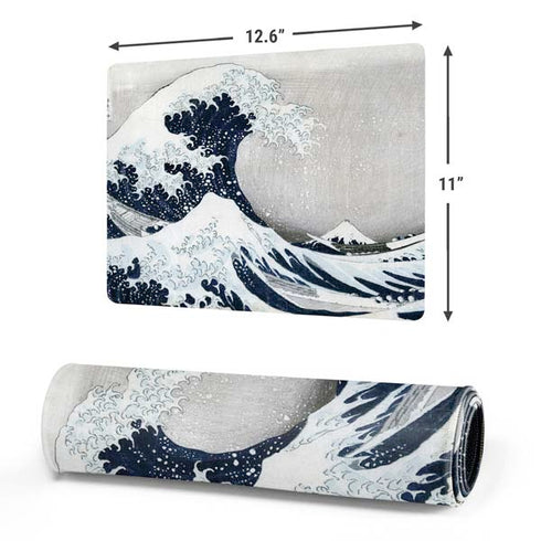 The Great Wave off Kanagawa by Hokusai Gaming Mouse Pad