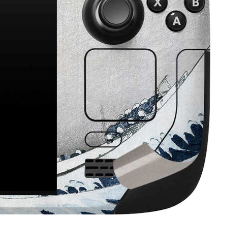 Hokusai The Great Wave off Kanagawa Steam Deck Handheld Gaming Computer Skin