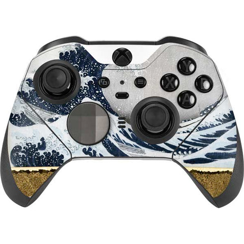 Hokusai The Great Wave off Kanagawa Xbox Elite Wireless Controller Series 2 Skin
