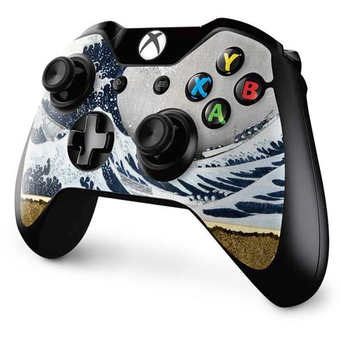Hokusai The Great Wave off Kanagawa Xbox One Controller Skin