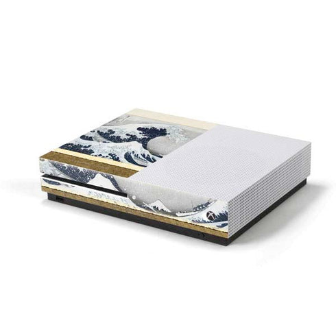 Hokusai The Great Wave off Kanagawa Xbox One S Console Skin
