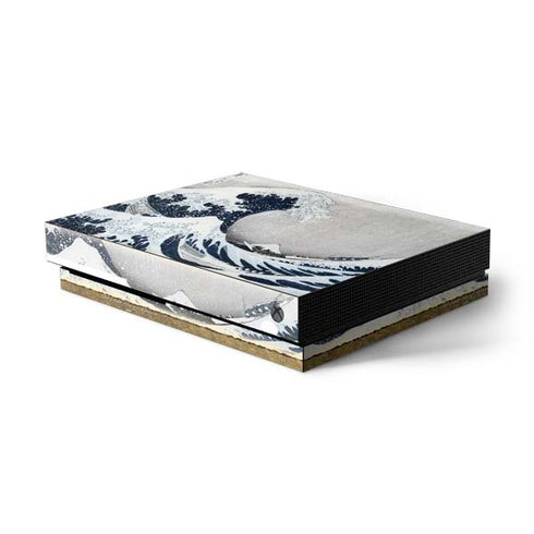 Hokusai The Great Wave off Kanagawa Xbox One X Console Skin