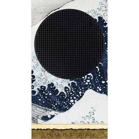 Hokusai The Great Wave off Kanagawa Xbox Series S Console Skin