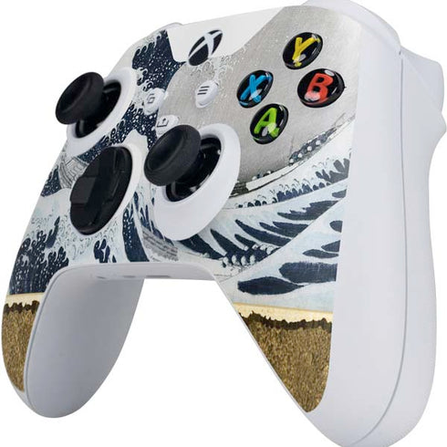 Hokusai The Great Wave off Kanagawa Xbox Series S Controller Skin