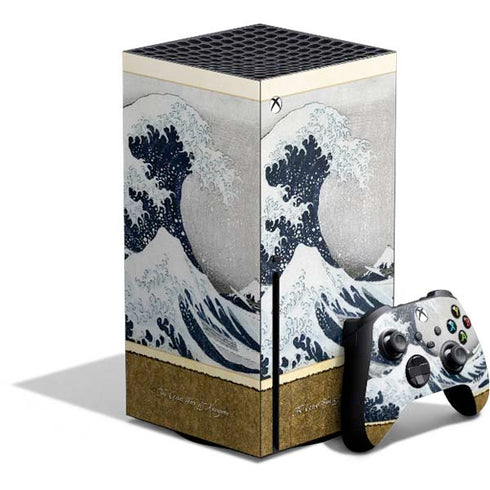 Hokusai The Great Wave off Kanagawa Xbox Series X Bundle Skin