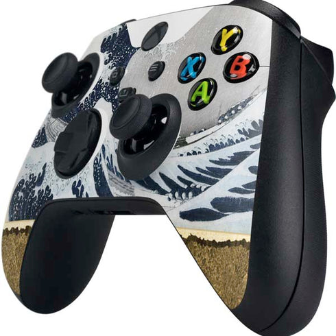 Hokusai The Great Wave off Kanagawa Xbox Series X Controller Skin