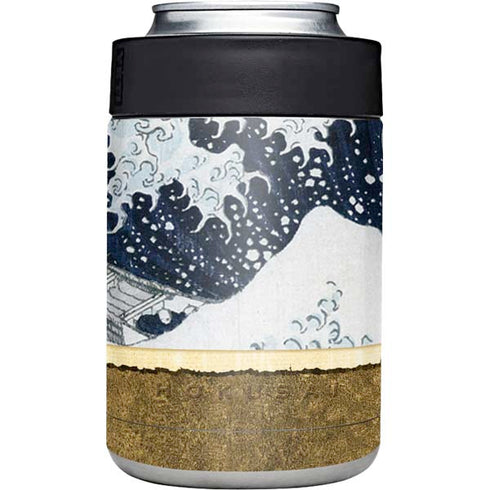 The Great Wave off Kanagawa by Hokusai Yeti Colster Can Insulator Skin