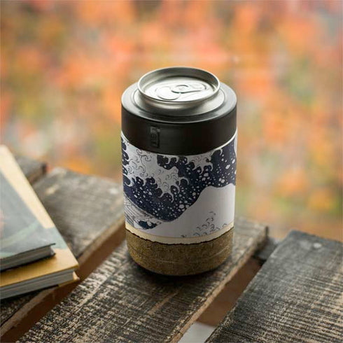 The Great Wave off Kanagawa by Hokusai Yeti Colster Can Insulator Skin