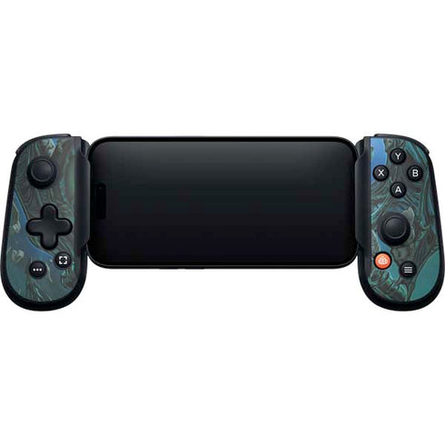 The Green Dragon by Ed Beard Jr Backbone One for iPhone Game Controller Skin