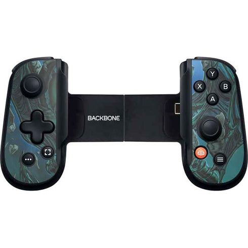 The Green Dragon by Ed Beard Jr Backbone One for iPhone Game Controller Skin