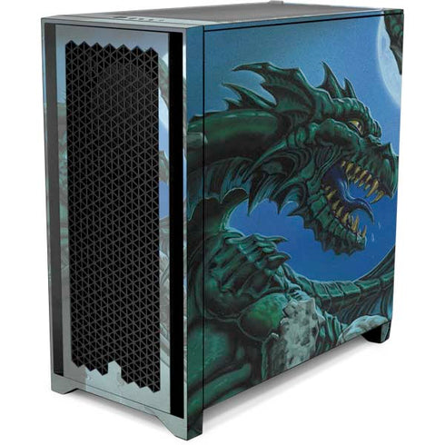 Ed Beard Jr. The Green Dragon Corsair 4000D Tempered Glass Mid-Tower ATX Case Skin