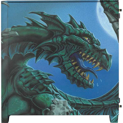 Ed Beard Jr. The Green Dragon Corsair 4000D Tempered Glass Mid-Tower ATX Case Skin