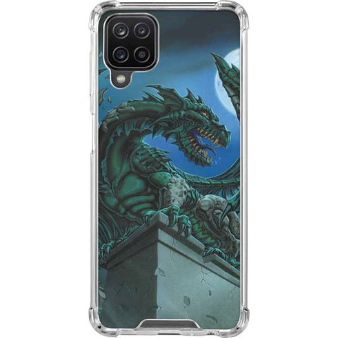 Ed Beard Jr. The Green Dragon Galaxy A12 Clear Case