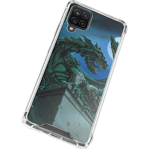 Ed Beard Jr. The Green Dragon Galaxy A12 Clear Case