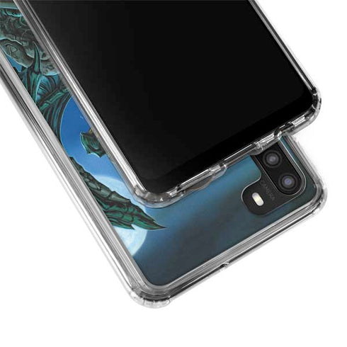 Ed Beard Jr. The Green Dragon Galaxy A21 Clear Case