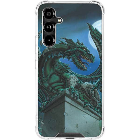 The Green Dragon by Ed Beard Jr Galaxy A54 5G Clear Case