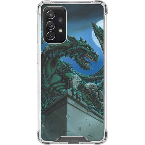 Ed Beard Jr. The Green Dragon Galaxy A72 5G Clear Case