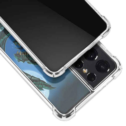 Ed Beard Jr. The Green Dragon Galaxy S21 Ultra 5G Clear Case