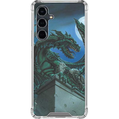 The Green Dragon by Ed Beard Jr Galaxy S23 FE Clear Case