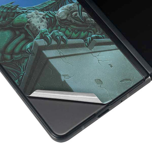 Ed Beard Jr. The Green Dragon Galaxy Z Fold3 5G Skin