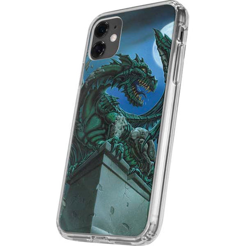 The Green Dragon by Ed Beard Jr iPhone 11 Clear Case