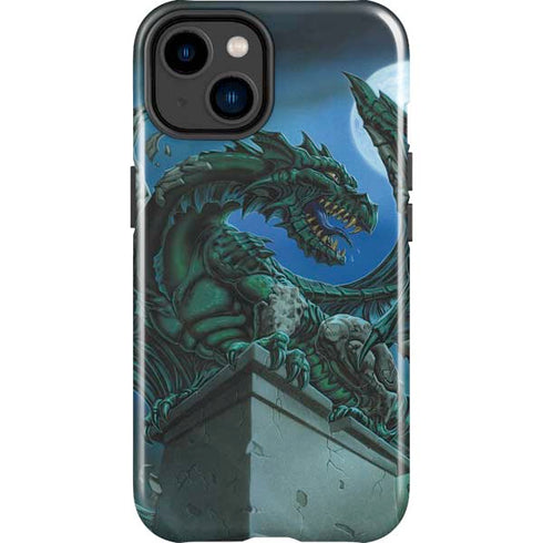 The Green Dragon by Ed Beard Jr iPhone 15 Plus Impact Case