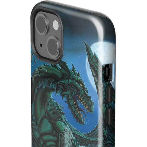 The Green Dragon by Ed Beard Jr iPhone 15 Plus Impact Case