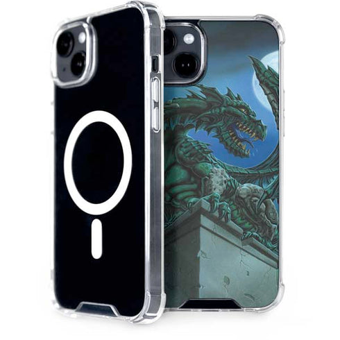 The Green Dragon by Ed Beard Jr iPhone 15 Plus MagSafe Case