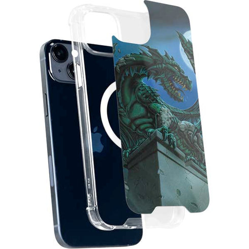 The Green Dragon by Ed Beard Jr iPhone 15 Plus MagSafe Case