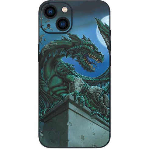 The Green Dragon by Ed Beard Jr iPhone 15 Plus Skin