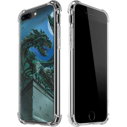 The Green Dragon by Ed Beard Jr iPhone 7/8 Plus Clear Case