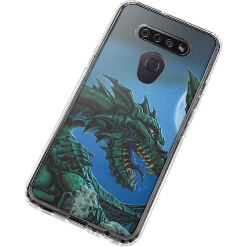 The Green Dragon by Ed Beard Jr LG K51/Q51 Clear Case