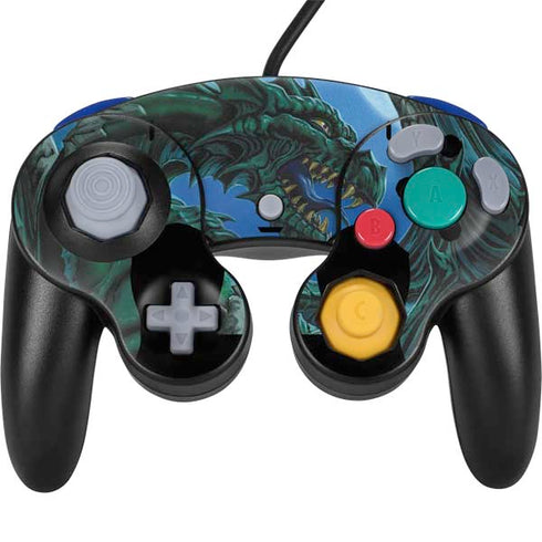 Ed Beard Jr. The Green Dragon Nintendo GameCube Controller Skin