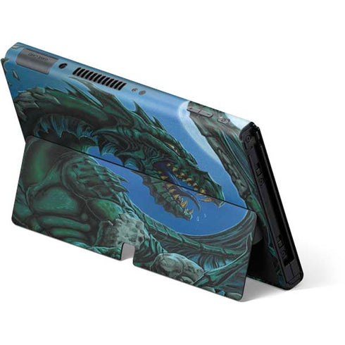Ed Beard Jr. The Green Dragon Nintendo Switch OLED (2021) Skin