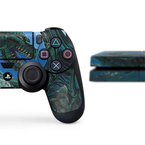 Ed Beard Jr. The Green Dragon PS4 Console and Controller Bundle Skin