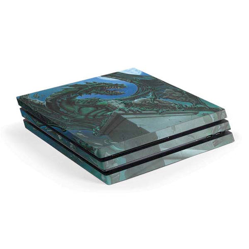 Ed Beard Jr. The Green Dragon PS4 Pro Console Skin