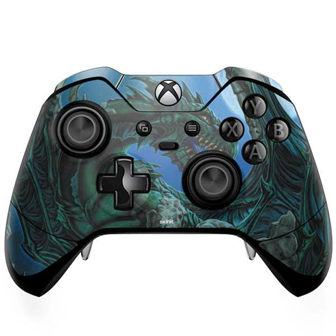 Ed Beard Jr. The Green Dragon Xbox One Elite Controller Skin