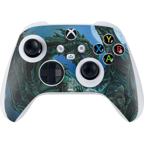 Ed Beard Jr. The Green Dragon Xbox Series S Controller Skin