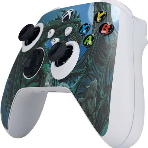 Ed Beard Jr. The Green Dragon Xbox Series S Controller Skin