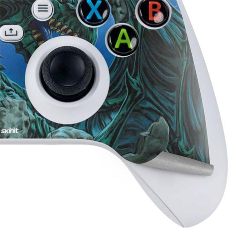 Ed Beard Jr. The Green Dragon Xbox Series S Controller Skin