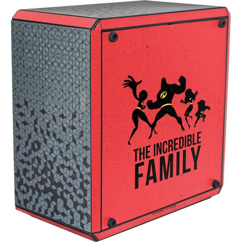 Disney The Incredibles Family Sillhouette Cooler Master MasterBox Q300L Mini Tower Skin