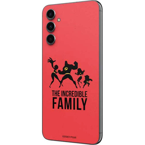 Disney The Incredibles Family Sillhouette Galaxy A14 5G Skin