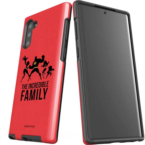 Disney The Incredibles Family Sillhouette Galaxy Note 10 Pro Case