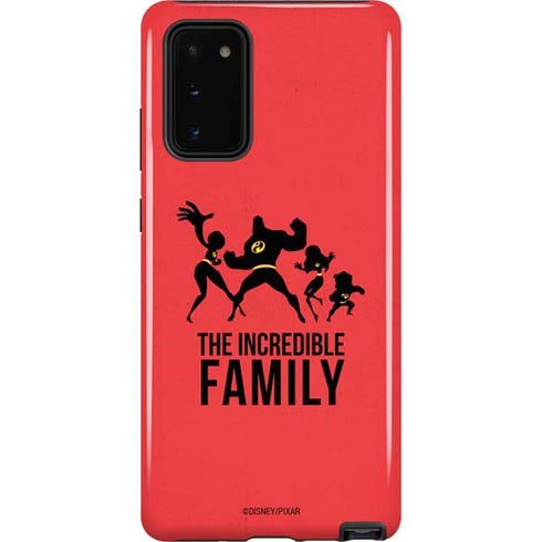 Disney The Incredibles Family Sillhouette Galaxy Note20 5G Pro Case