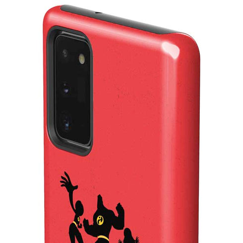 Disney The Incredibles Family Sillhouette Galaxy Note20 5G Pro Case